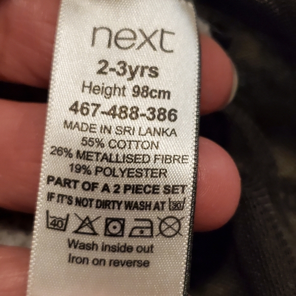 Next sparkly dress/tunic with tulle bottom - Picture 7 of 7